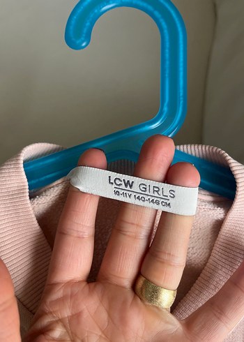 Uzun Kollu Pembe Düğmeli kız çocuk Ceket - Görsel 3