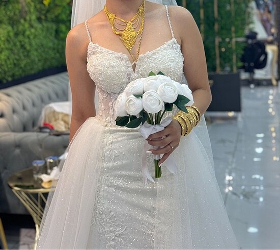 Oleg cassini gelinlik - Görsel 8