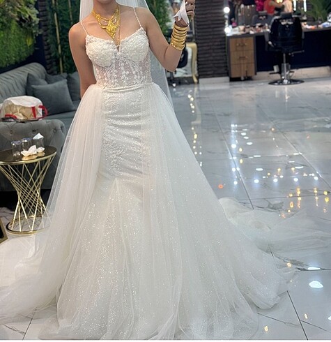 Oleg cassini gelinlik - Görsel 10