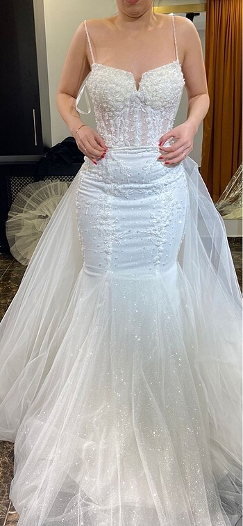 Oleg cassini gelinlik - Görsel 11