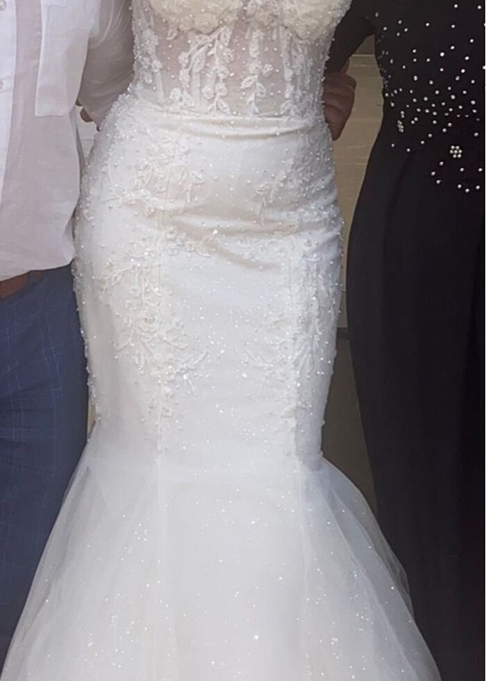 Oleg cassini gelinlik - Görsel 4