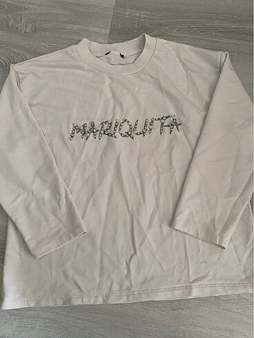 Taşlı sweatshirt