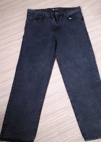 Siyah Kadın Denim Pantolon Regular Fit