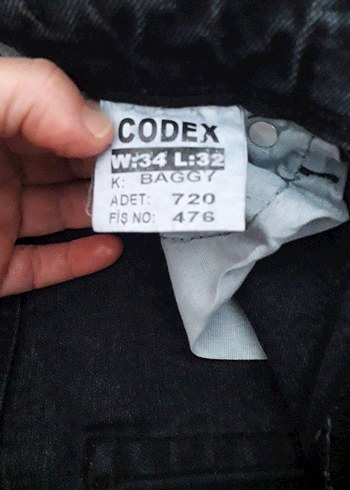 Diğer Siyah Kadın Denim Pantolon Regular Fit
