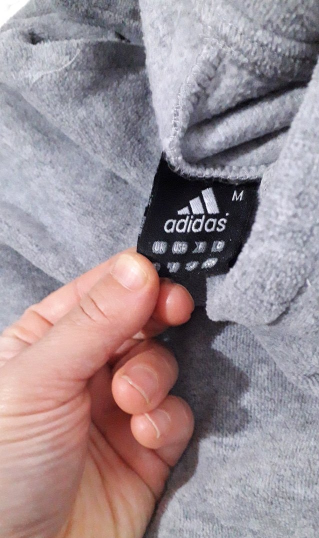 Gri Adidas Kadın Pamuklu Rahat Eşofman Altı - Görsel 3