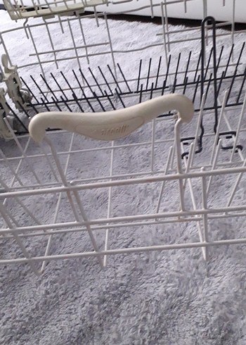 Beyaz ve Gri Bulaşık Makinesi Çatal Kaşık Sepeti Arçelik - Görsel 5