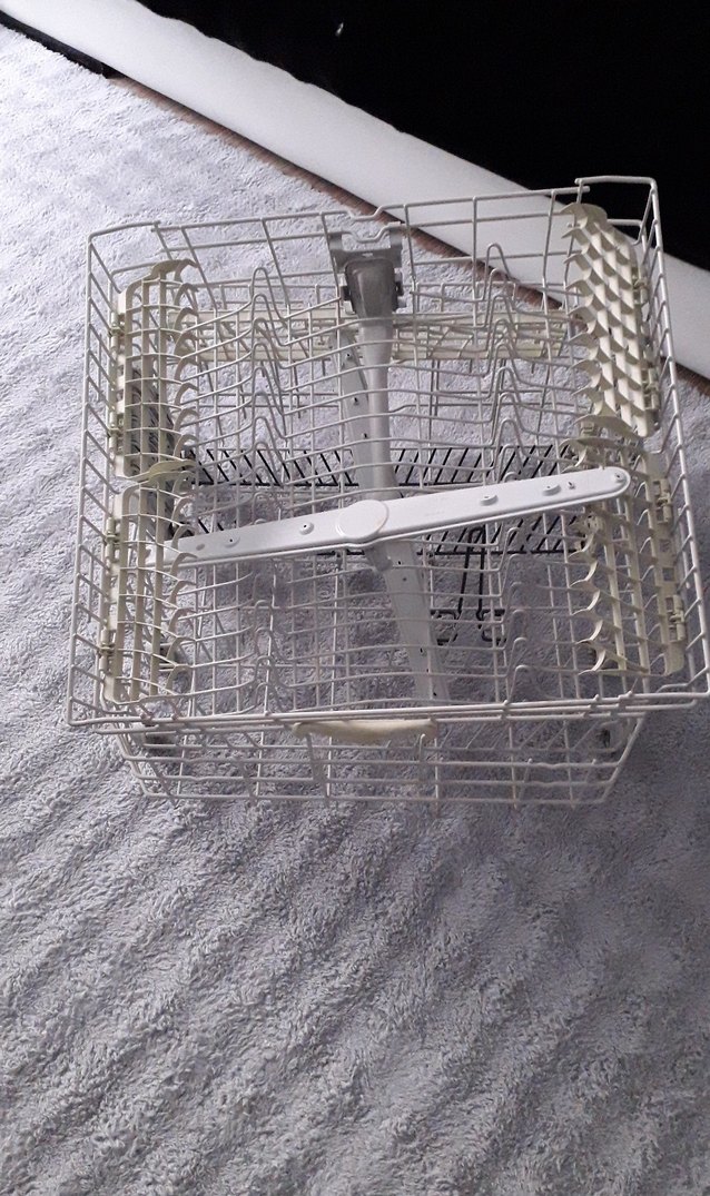 Beyaz ve Gri Bulaşık Makinesi Çatal Kaşık Sepeti Arçelik - Görsel 3