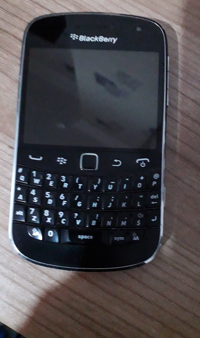 Siyah BlackBerry QWERTY Tuşlu Telefon - Görsel 3