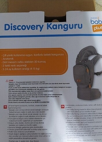 Diğer Baby Plus Dicovery Kanguru