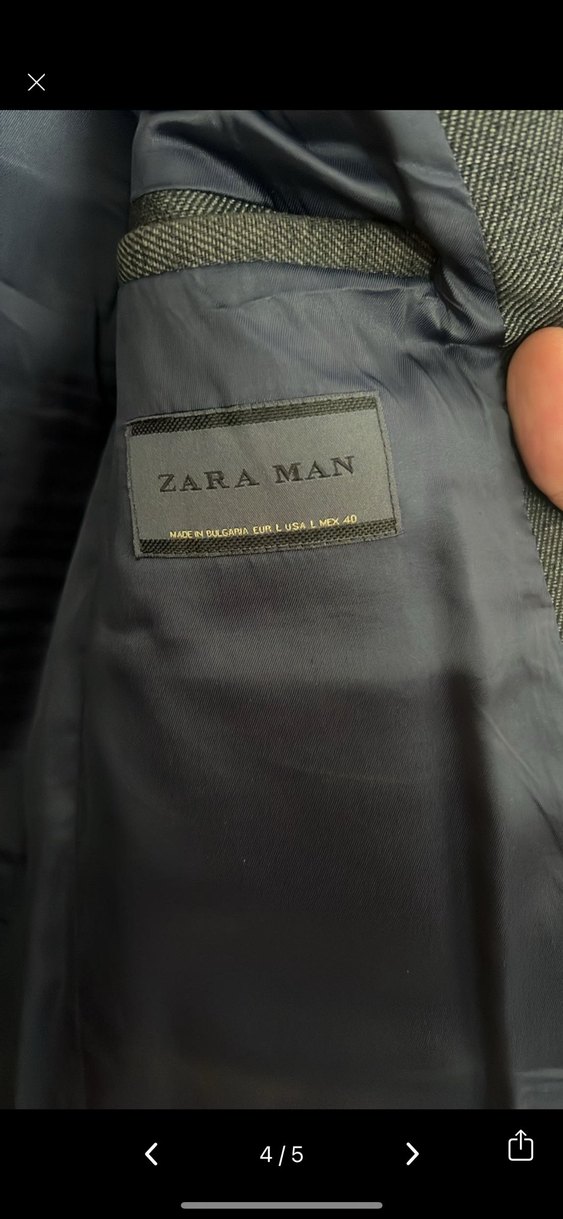 Zara erkek kaban - Görsel 5