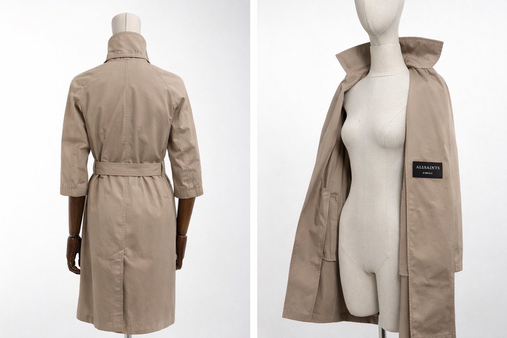 ALLSAINTS TRENÇKOT - Görsel 2