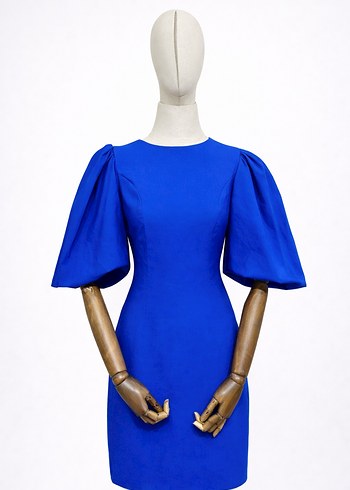 Keikei sırt dekolteli abiye - Görsel 2