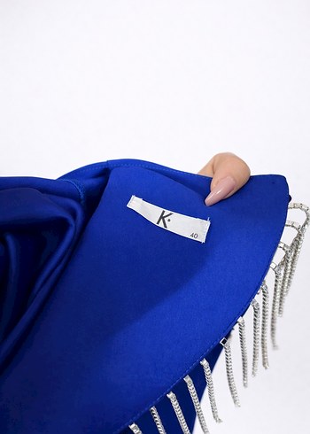 Keikei sırt dekolteli abiye - Görsel 3