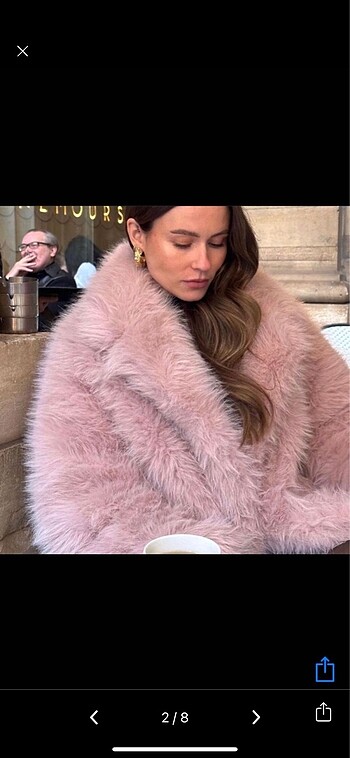 Mango peluş kürk