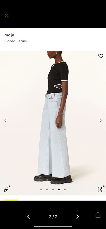 36 Beden MAJE jean