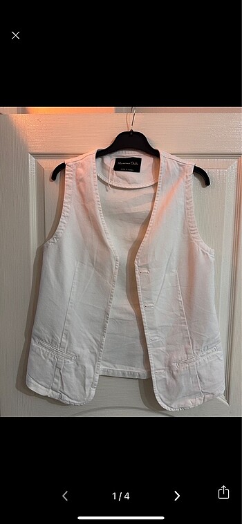 Massimo dutti keten yelek