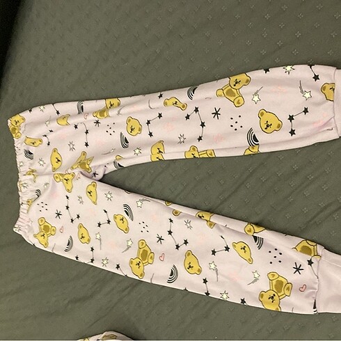 7 Yaş Beden mor Renk LCW 7/8 yaş pijama takımı