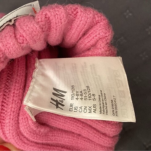 5-8 Yaş, 22 cm Beden H&M ponponlu şapka