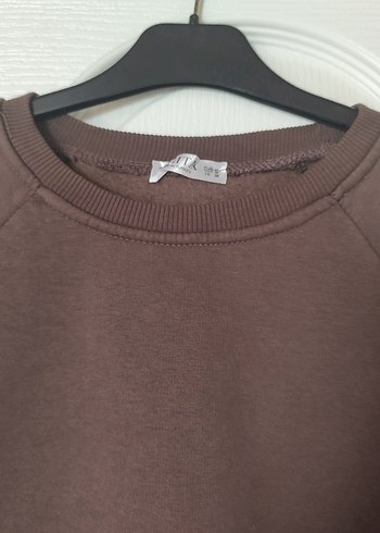 Diğer Kadın Kahverengi Rahat Sweatshirt