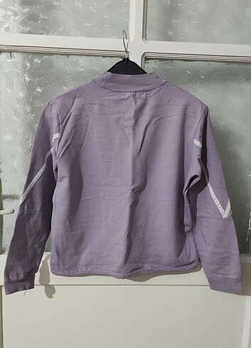 s Beden mor Renk Kadın sweatshirt