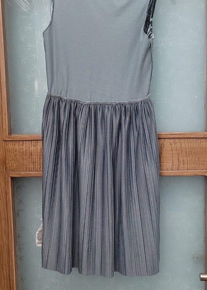 Kadife elbise 10 yaş  - Görsel 5