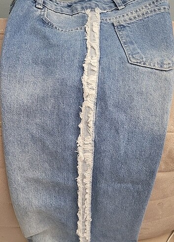 Civil mavi kot pantolon  - Görsel 5