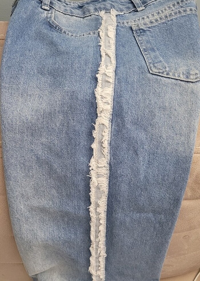 Civil mavi kot pantolon  - Görsel 5