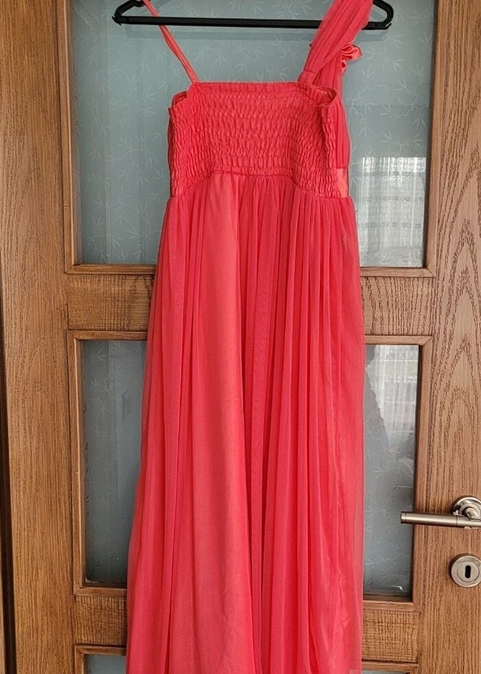 Mezuniyet elbisesi nar çiçegi - Görsel 3