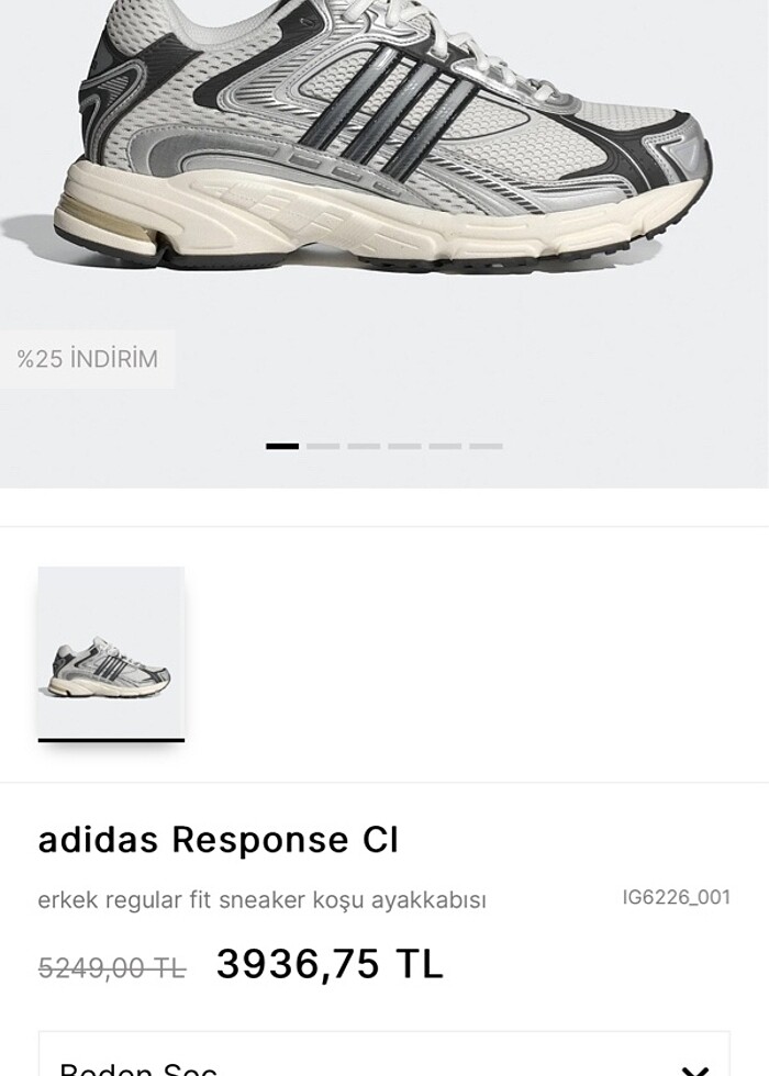 Adidas orjinal spor ayakkabı - Görsel 2