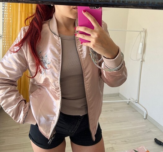 s Beden ten rengi Renk Pull&Bear Çift taraflı ceket