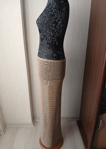 Uzun el örgü pareo - Görsel 8