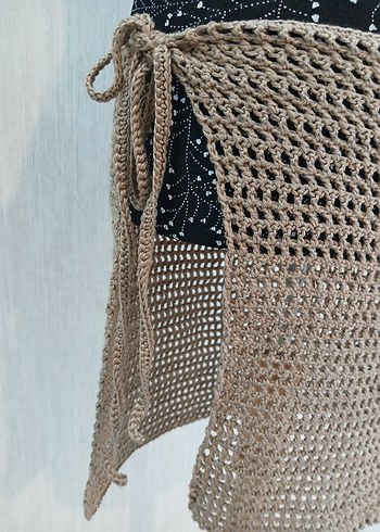 Kısa örgü pareo - Görsel 5