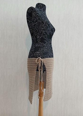 Kısa örgü pareo - Görsel 3