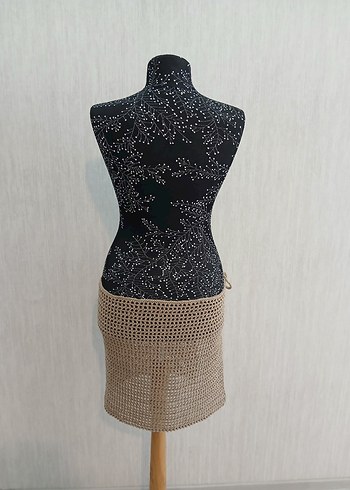 Kısa örgü pareo - Görsel 4