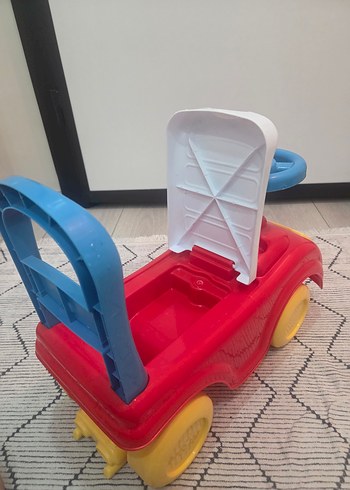  Beden Fisher-Price Renkli Kırmızı Oyuncak Araba