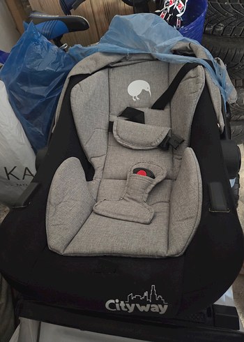 Cityway Gri Bebek Oto Koltuğu KA Modeli