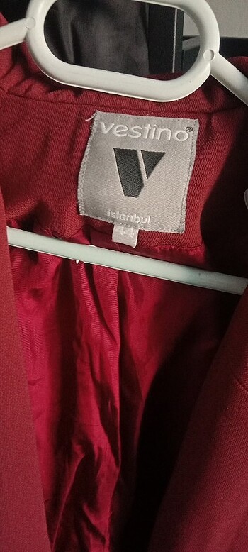 l Beden bordo Renk Bordo blazer ceket