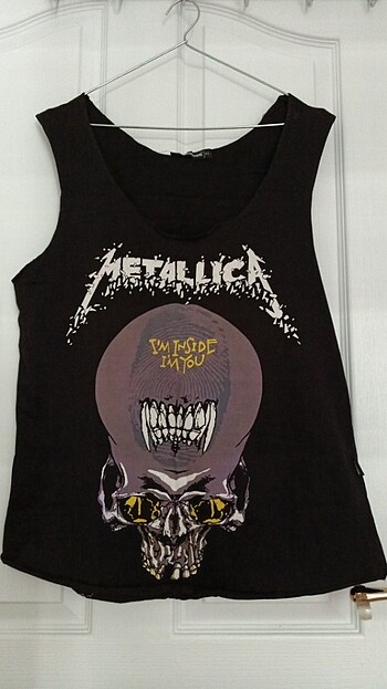 Metallica askılı tshirt