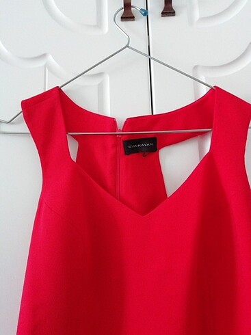 xs Beden Kırmızı elbise