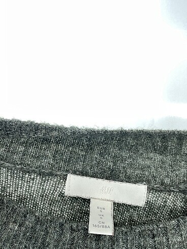 s Beden gri Renk H&M Kazak / Triko %70 İndirimli.