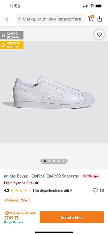 Adidas Orjinal Adidas