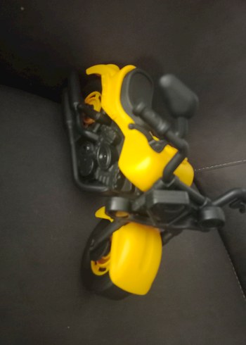 Sarı Renkli Oyuncak Motosiklet