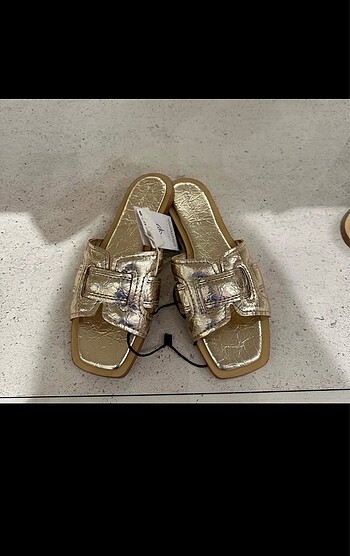 Stradivarius Stradivarius Gold Terlik