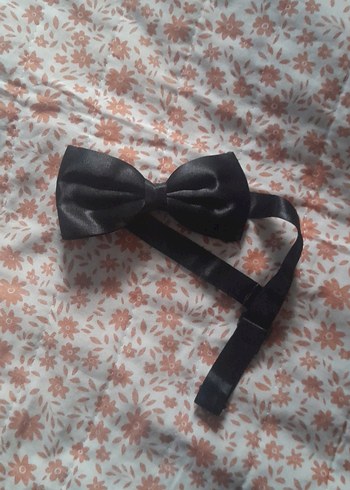 Siyah Bağlamalı Erkek Papyon - Görsel 2