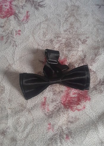 Siyah Bağlamalı Erkek Papyon - Görsel 3