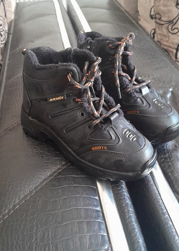 Diğer Siyah Biker Lastik Botlar Çocuklar için