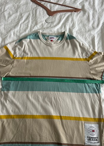 Tommy Jeans Erkek Pastel Renkli Tişört - Görsel 6