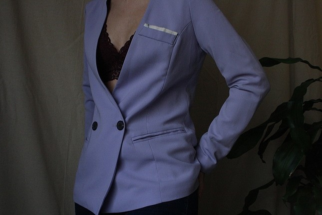 lila blazer