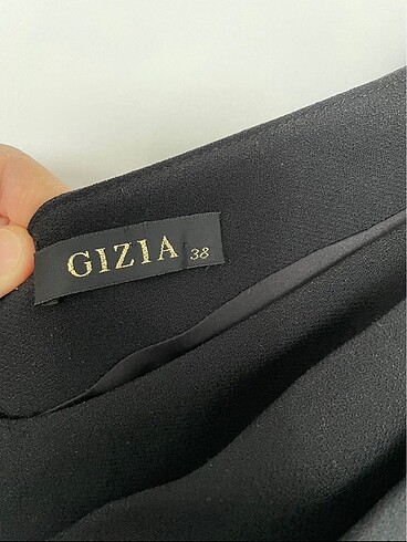 38 Beden siyah Renk Gizia abiye