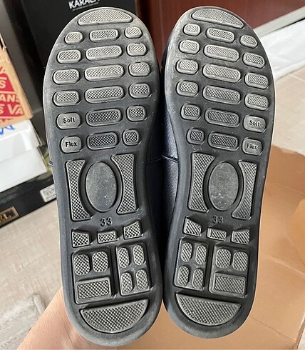 33 Beden lacivert Renk Gerçek deri loafer